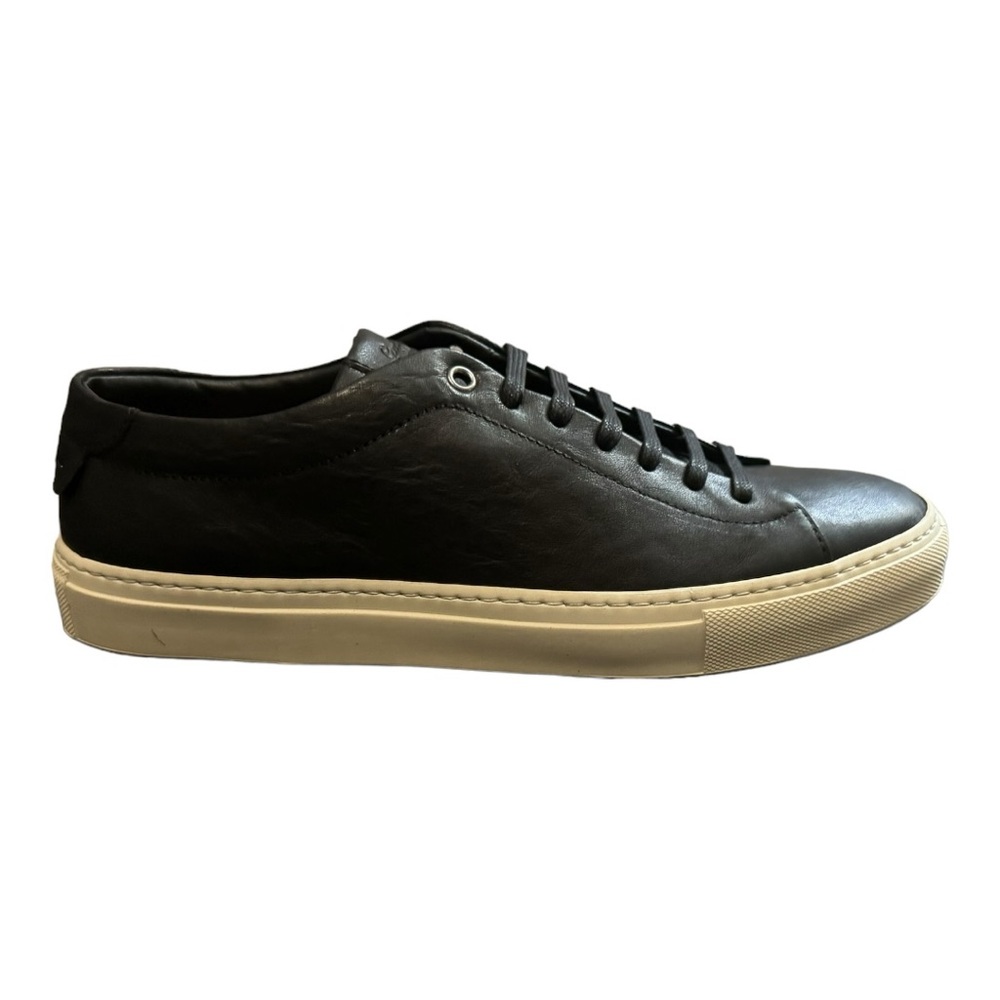 Good Man Brand Edge Ali-Top Sneaker by Russell Wilson, Vachetta Black Leather 🆕